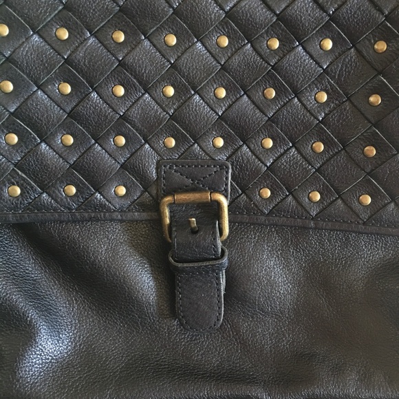 Host Pick! WILSON'S Studded Leather Handbag - Picture 3 of 5
